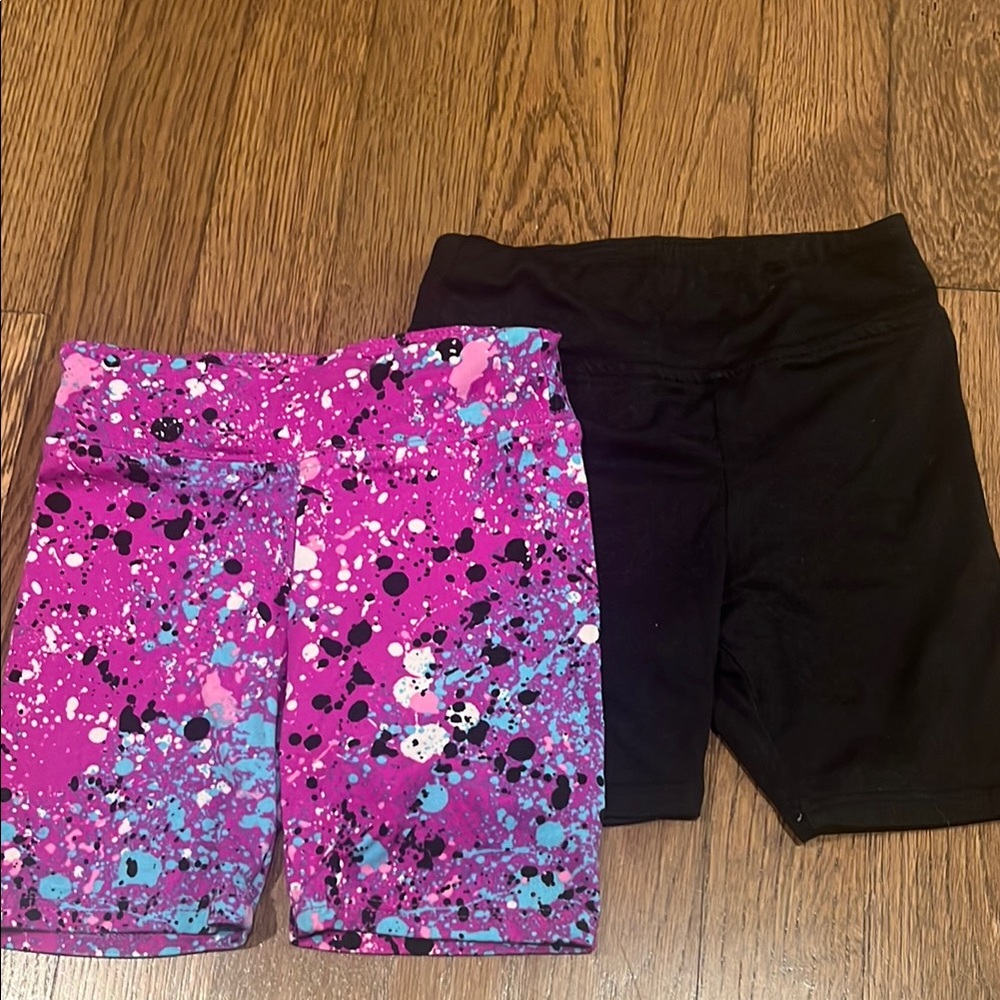 2 pack of pixie lane bike shorts size 3 girls